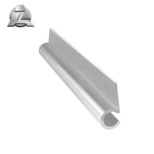 ZJD-KE2428 silver anodized tent keder rail track aluminum profile